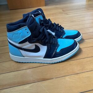 Jordan 1 Retro High OG Blue Chill Obsidian Patent Leather W11 M9